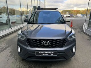 2021 Hyundai Creta I Рестайлинг, серый, 1599000 рублей, вид 4