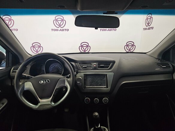 2017 Kia Rio III Рестайлинг, коричневый - вид 16