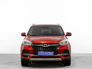 2021 Chery Tiggo 4 I Рестайлинг, красный, 1349000 рублей, вид 2