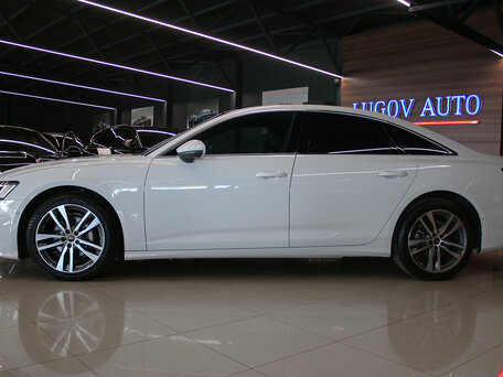 2022 Audi A6 40 TDI V (C8), белый, 5250000 рублей, вид 3