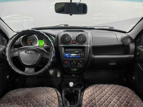 2012 Lada (ВАЗ) Granta I, синий, 450000 рублей - вид 8