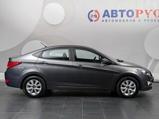 2016 Hyundai Solaris I Рестайлинг, серый, 1122000 рублей, вид 5