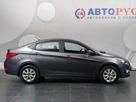 2016 Hyundai Solaris I Рестайлинг, серый, 1099000 рублей, вид 5