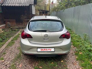 2012 Opel Astra J Рестайлинг, серый, 800000 рублей, вид 4