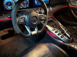 2020 Mercedes-Benz AMG GT 4-Door Coupe 43 I, чёрный, 7850000 рублей, вид 4