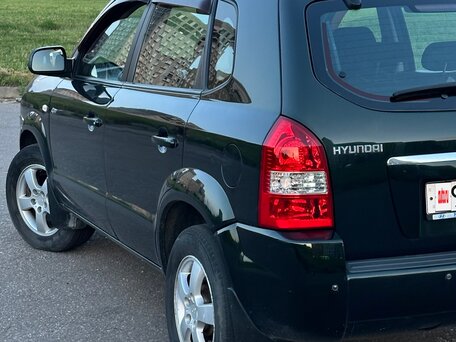 2008 Hyundai Tucson I, зелёный, 780000 рублей, вид 5