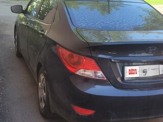 2011 Hyundai Solaris I, чёрный, 550000 рублей, вид 2