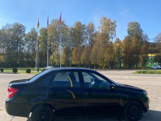 2020 Lada (ВАЗ) Granta I Рестайлинг, чёрный, 465000 рублей, вид 4