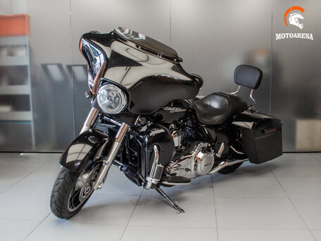 2012 Harley-Davidson Street Glide, чёрный, 929894 рублей, вид 3