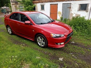 2007 Mitsubishi Lancer X, красный, 350000 рублей, вид 3