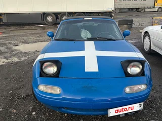 1989 Mazda MX-5 I (NA), синий, 1380000 рублей, вид 1