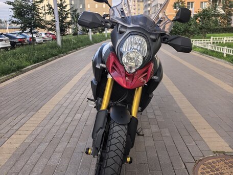 2014 Suzuki V-Strom 1000, красный, 750000 рублей, вид 3
