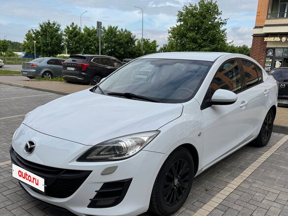 2009 Mazda 3 II (BL), белый, 819000 рублей - вид 2