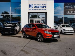 2020 Lada (ВАЗ) Vesta SW Cross I, оранжевый, 1130000 рублей, вид 1