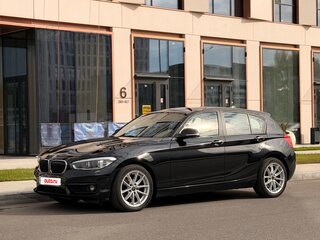 2017 BMW 1 серии 118i II (F20/F21) Рестайлинг 2, чёрный, 1499000 рублей, вид 1