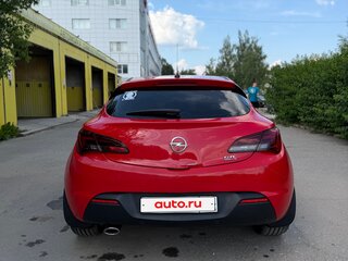 2013 Opel Astra GTC J Рестайлинг, красный, 720000 рублей, вид 5