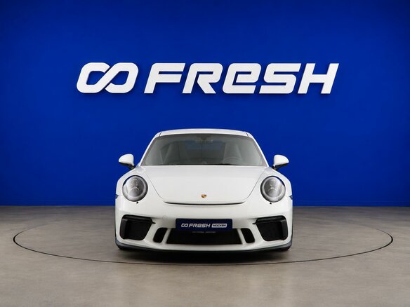 2018 Porsche 911 GT3 991 Рестайлинг, белый - вид 2