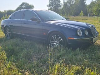 2005 Jaguar S-Type I Рестайлинг, синий, 490000 рублей, вид 4