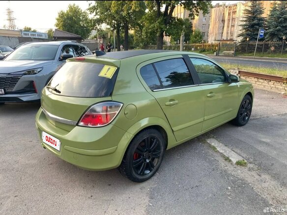 2007 Opel Astra H Рестайлинг, зелёный, 260000 рублей - вид 12