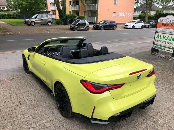 2024 BMW M4 Competition Package G82/G83, жёлтый - вид 1