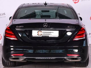 2017 Mercedes-Benz S-Класс 450 VI (W222, C217) Рестайлинг, чёрный, 4599000 рублей, вид 4
