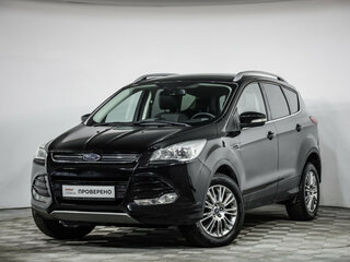 2016 Ford Kuga II Рестайлинг, чёрный, 1225000 рублей, вид 1