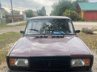 2006 Lada (ВАЗ) 2107, пурпурный, 125000 рублей, вид 1