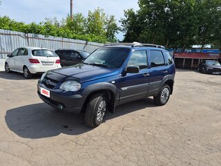 2018 Chevrolet Niva I Рестайлинг, синий, 500000 рублей, вид 3