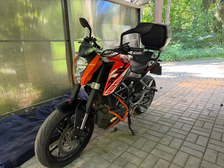 2014 KTM 125 Duke, оранжевый, 299900 рублей, вид 3