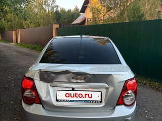 2012 Chevrolet Aveo II, серебристый, 500000 рублей, вид 4