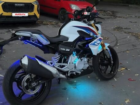2019 BMW G 310 R, белый, 395000 рублей, вид 4