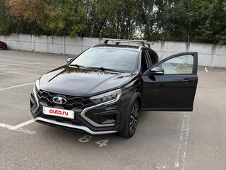 2024 Lada (ВАЗ) Vesta SW Cross I Рестайлинг (NG), чёрный, 1300000 рублей, вид 4