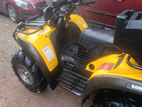 2003 BRP Can-Am Traxter X-MR, жёлтый, 270000 рублей, вид 3