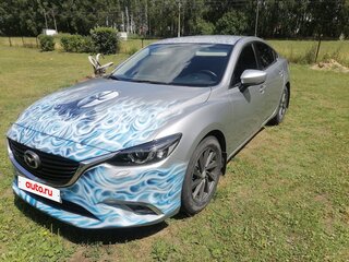 2017 Mazda 6 III (GJ) Рестайлинг, серый, 2070000 рублей, вид 5