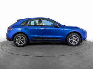 2021 Porsche Macan I Рестайлинг, синий, 4100000 рублей, вид 4