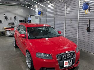 2008 Audi A3 II (8P) Рестайлинг 1, красный, 750000 рублей, вид 5