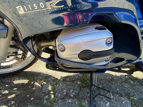 2004 BMW R 1150 RT, синий, 500000 рублей - вид 9
