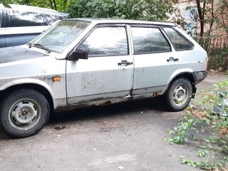 2001 Lada (ВАЗ) 2109, серебристый, 70000 рублей, вид 5