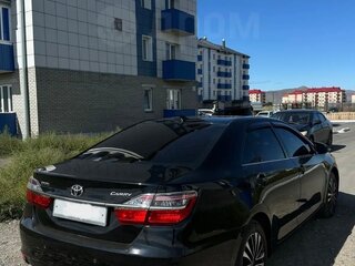 2016 Toyota Camry VII (XV50) Рестайлинг, чёрный, 1870000 рублей, вид 5
