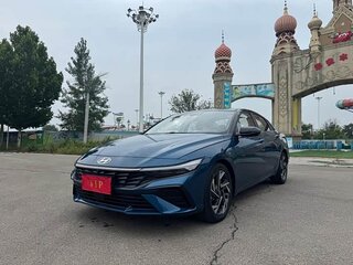 2023 Hyundai Elantra N Line VII (CN7) Рестайлинг, синий, 1320000 рублей, вид 1
