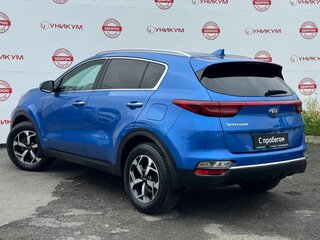 2019 Kia Sportage IV Рестайлинг, синий, 2139000 рублей, вид 3