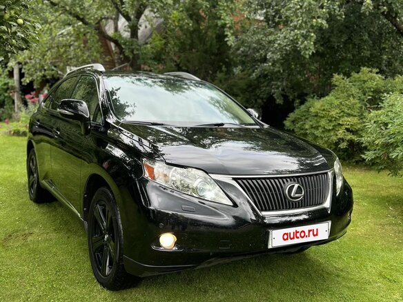 2011 Lexus RX 350 III, чёрный, 1850000 рублей - вид 2