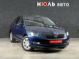 2017 Skoda Octavia III (A7) Рестайлинг, синий, 1299000 рублей, вид 3