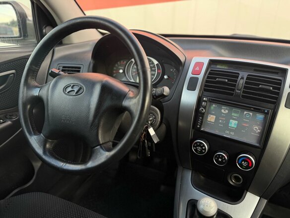2008 Hyundai Tucson I, серебристый - вид 12