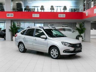 2021 Lada (ВАЗ) Granta I Рестайлинг, серый, 645000 рублей, вид 3