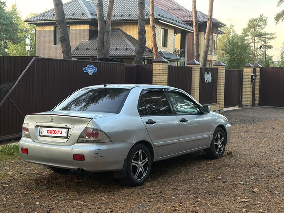 2006 Mitsubishi Lancer IX Рестайлинг, серебристый - вид 2