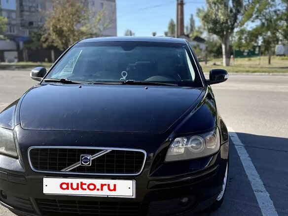 2006 Volvo S40 II, чёрный, 650000 рублей - вид 1