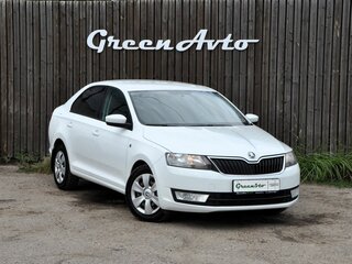 2017 Skoda Rapid I, белый, 900000 рублей, вид 3