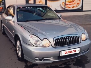 2008 Hyundai Sonata ТагАЗ IV (EF) Рестайлинг, серебристый, 200000 рублей, вид 1