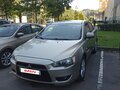 2008 Mitsubishi Lancer X, бежевый, 610000 рублей - вид 2
